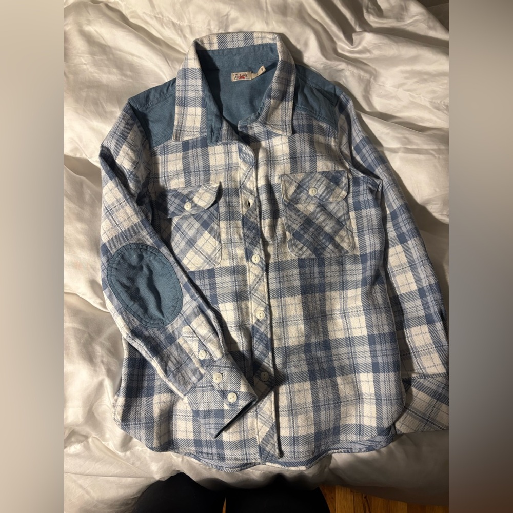 NWOT Faherty Plaid Shirt